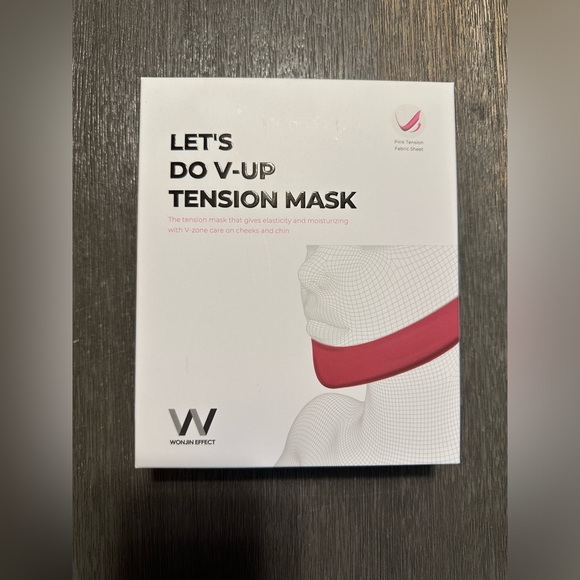 WONJIN EFFECT Let's Do V Up Tension Mask 12g x 5ea Elasticity Moisture K-Beauty - Picture 1 of 5